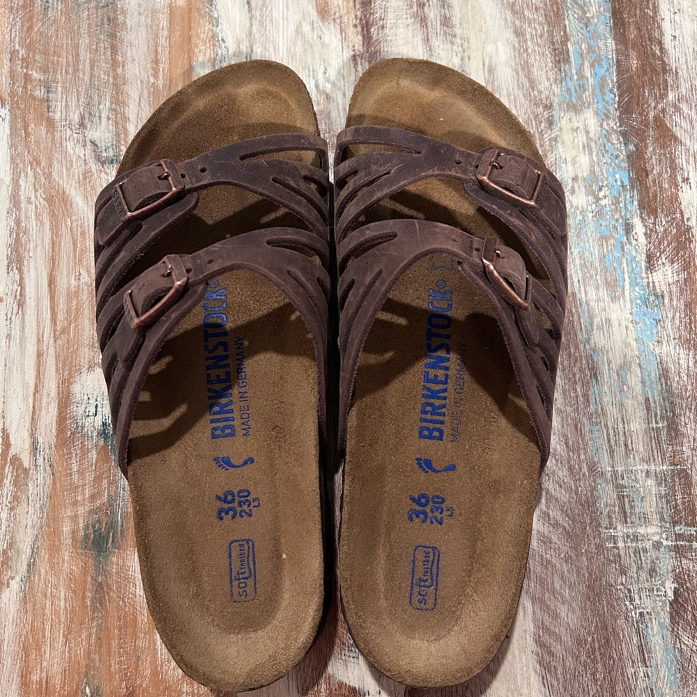 Birkenstock Granada Soft Footbed Sandals in Habana